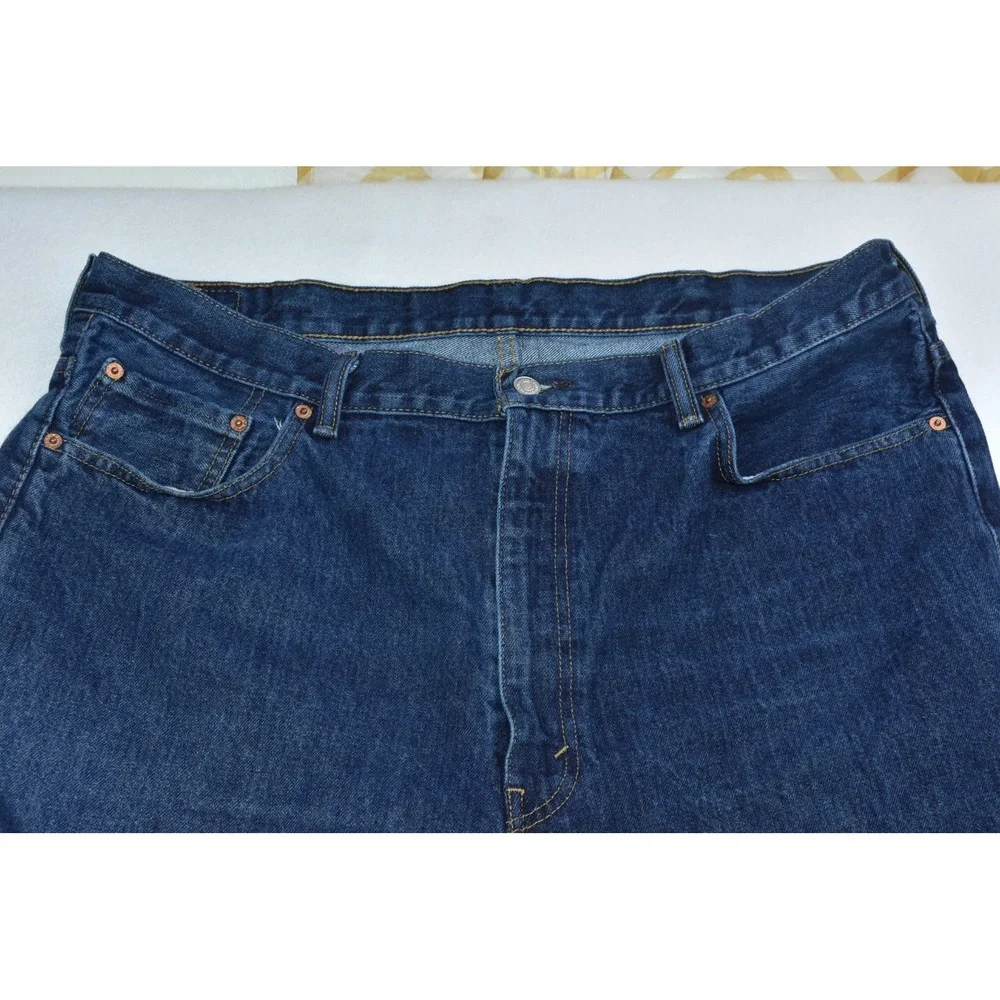 Levi's 550 Men Jeans 42x29 (41x28) Blue Denim Relaxed Tapered Baggy 90s Workwear